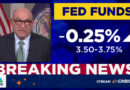 Divided Fed approves third rate cut this year, sees slower pace ahead