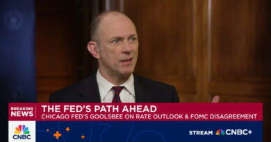 Fed's Goolsbee says he's uncomfortable front-loading too many rate cuts