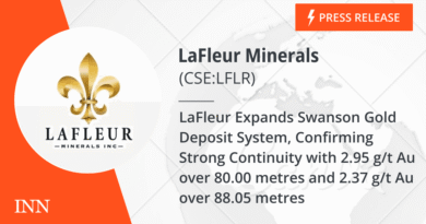 LaFleur Expands Swanson Gold Deposit System, Confirming Strong Continuity