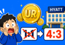 UR->Hyatt Transfer Ratio Will Soon Be Cut To 4:3 with Chase Sapphire Preferred (CSP) and Chase Ink Preferred (CIP)!