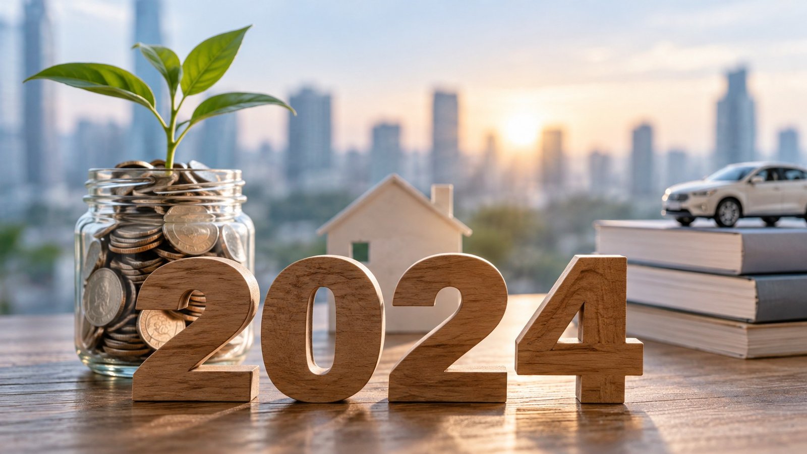 Editorial illustration accompanying Personal Loan Statistics of 2024