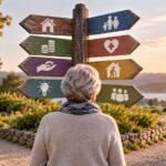 Editorial illustration accompanying 11 Alternatives to Long-Term Care Insurance