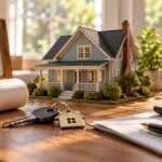 Editorial illustration accompanying Inheriting a House: Check Ownership, Mortgage, Costs and Tax Basis