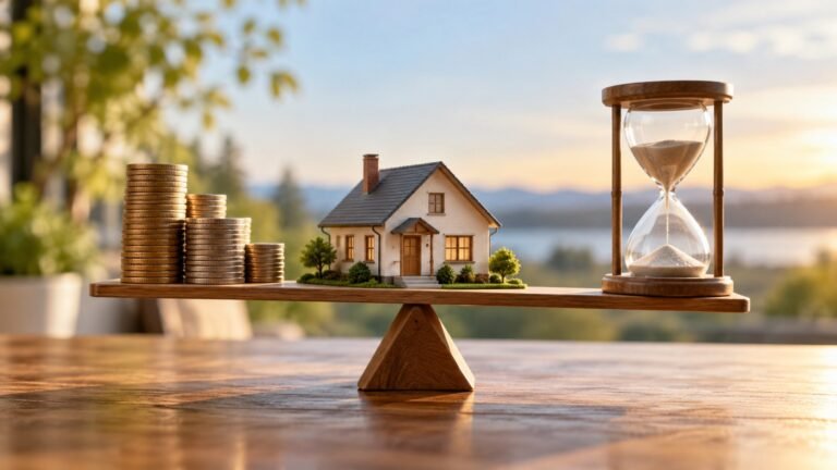 Editorial illustration accompanying Is Refinancing Worth It? Compare Remaining Costs, Not Just Payments
