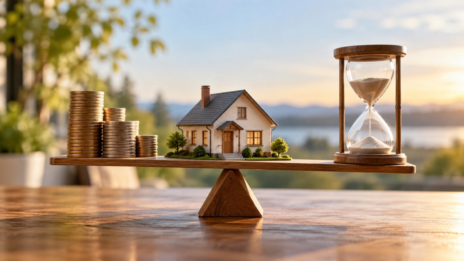 Editorial illustration accompanying Is Refinancing Worth It? Compare Remaining Costs, Not Just Payments